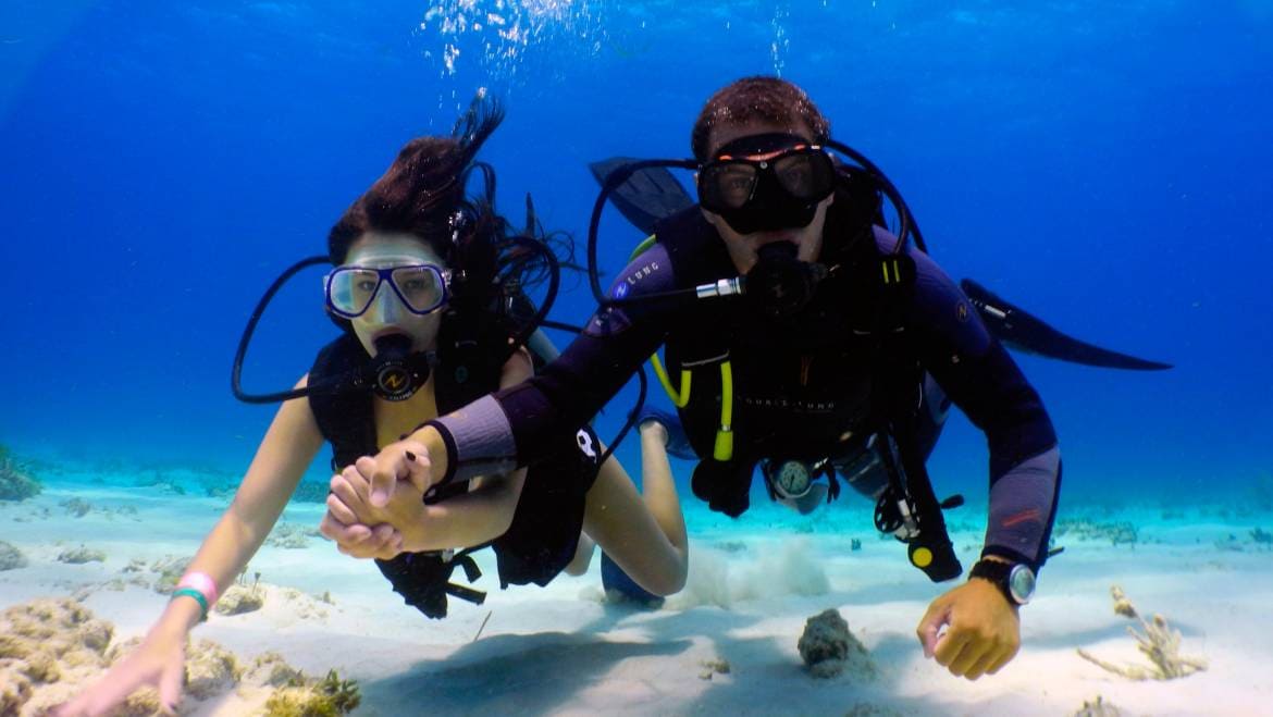 Scuba diving in Goa with 5 water sports at Grand Island
