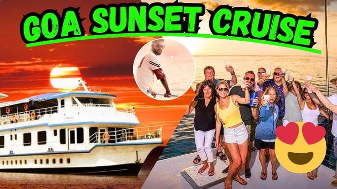 Goa sunset cruise with dinner